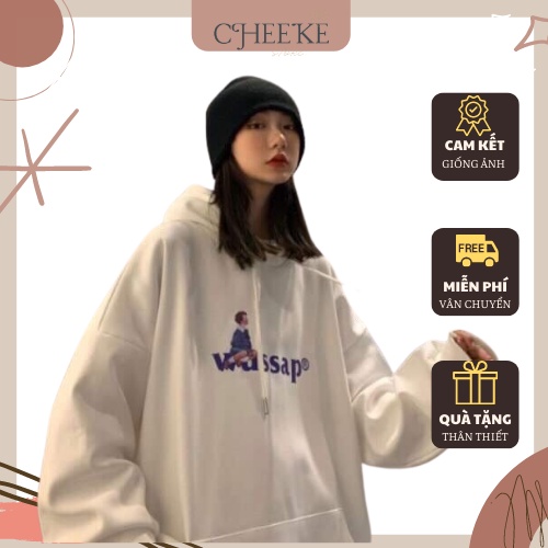 [ Có Video + Ảnh Thật ] Áo Nỉ In Wass Cheeke House Mã 695