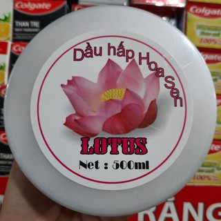 Dầu hấp dưỡng tóc hoa sen Lotus 500ml