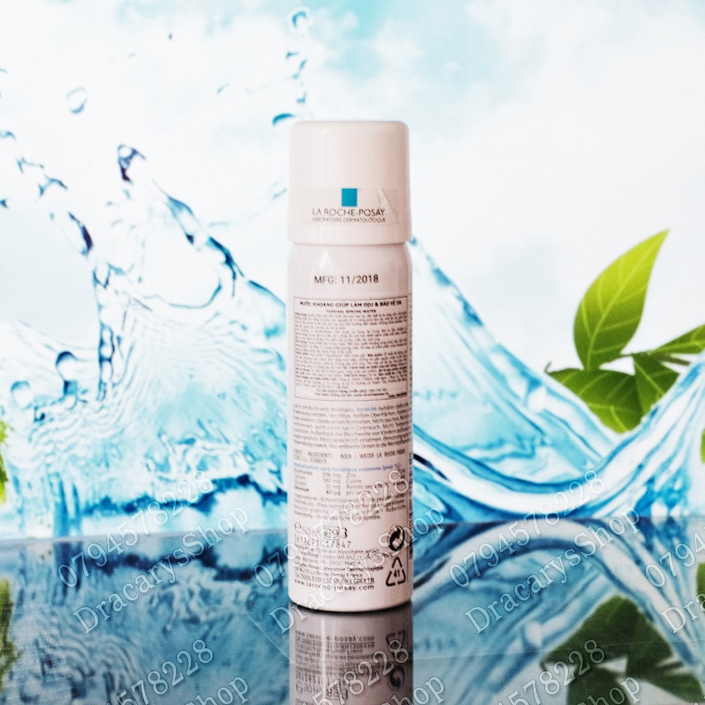 Nước khoáng giúp làm dịu và bảo vệ da La Roche-Posay Thermal Spring Water 50ml | BigBuy360 - bigbuy360.vn