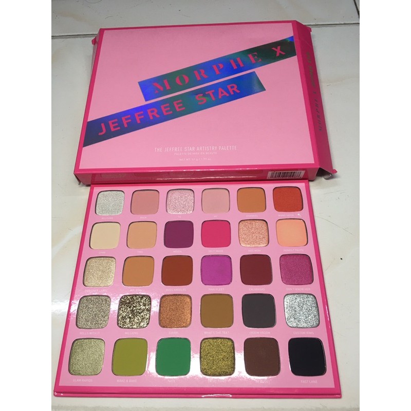 bảng mắt Morphe X Jeffree Star palette