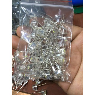 Bóng Led Lùn Φ8mm Sáng Trắng (GIÁ 100 CÁI)