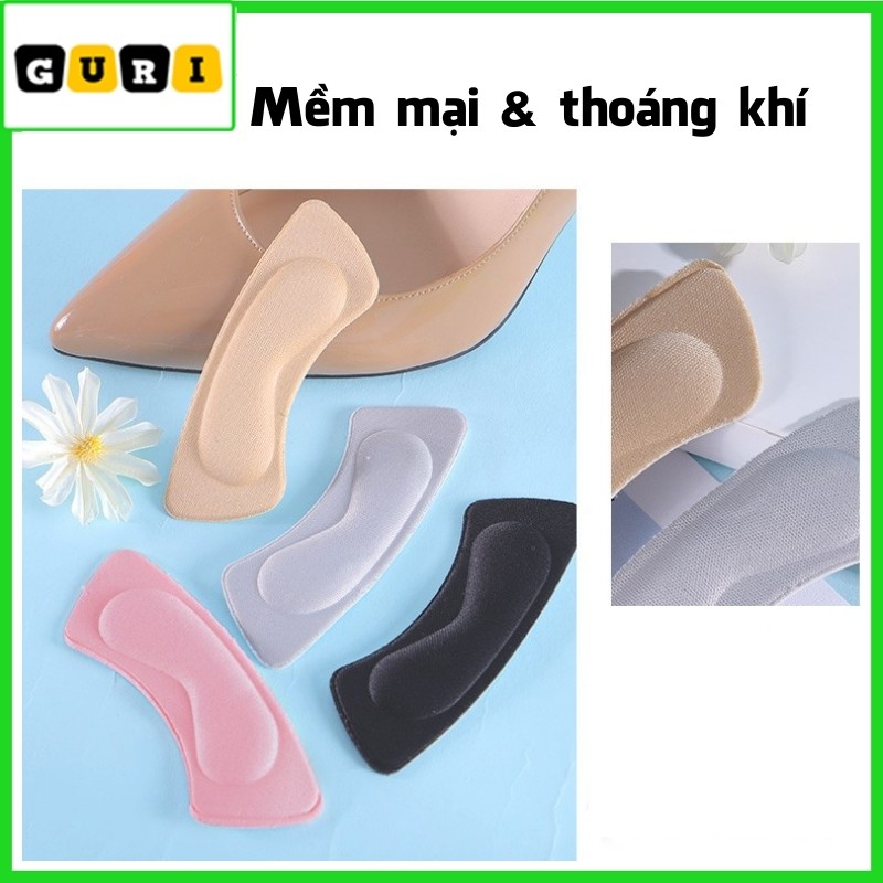 Lót giày cao gót nữ êm chân 4D chống trầy xước, chống trượt, khử mùi hiệu quả | Phụ kiện giày nữ Guri LG02