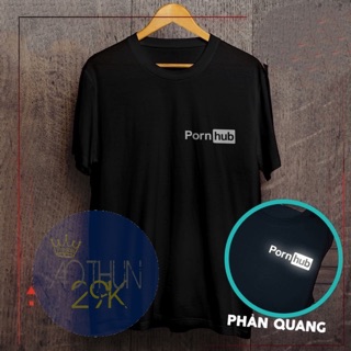 ÁO THUN UNISEX PHẢN QUANG PORNHUB NHIỀU MÀU