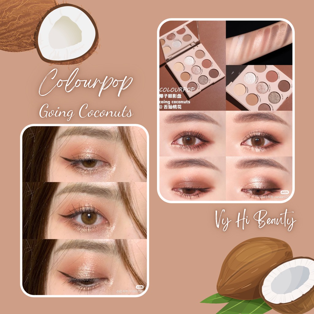 Bảng mắt Colourpop Going Coconuts