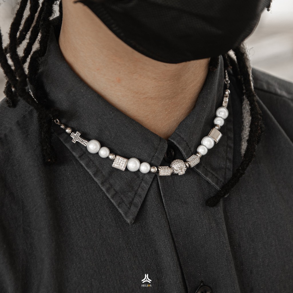 Dây chuyền nam, nữ Helios Skull Bling DCN193