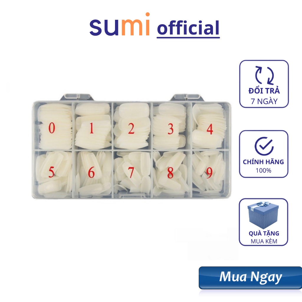 Móng úp chân dài fom vuông