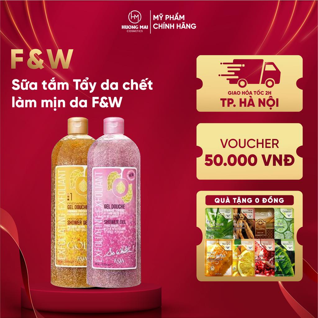 Sữa tắm Tẩy tế bào làm mịn da F&W