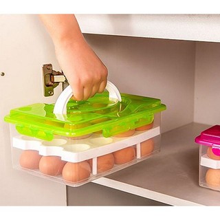 Combo 2 Hộp đựng trứng tiện dụng