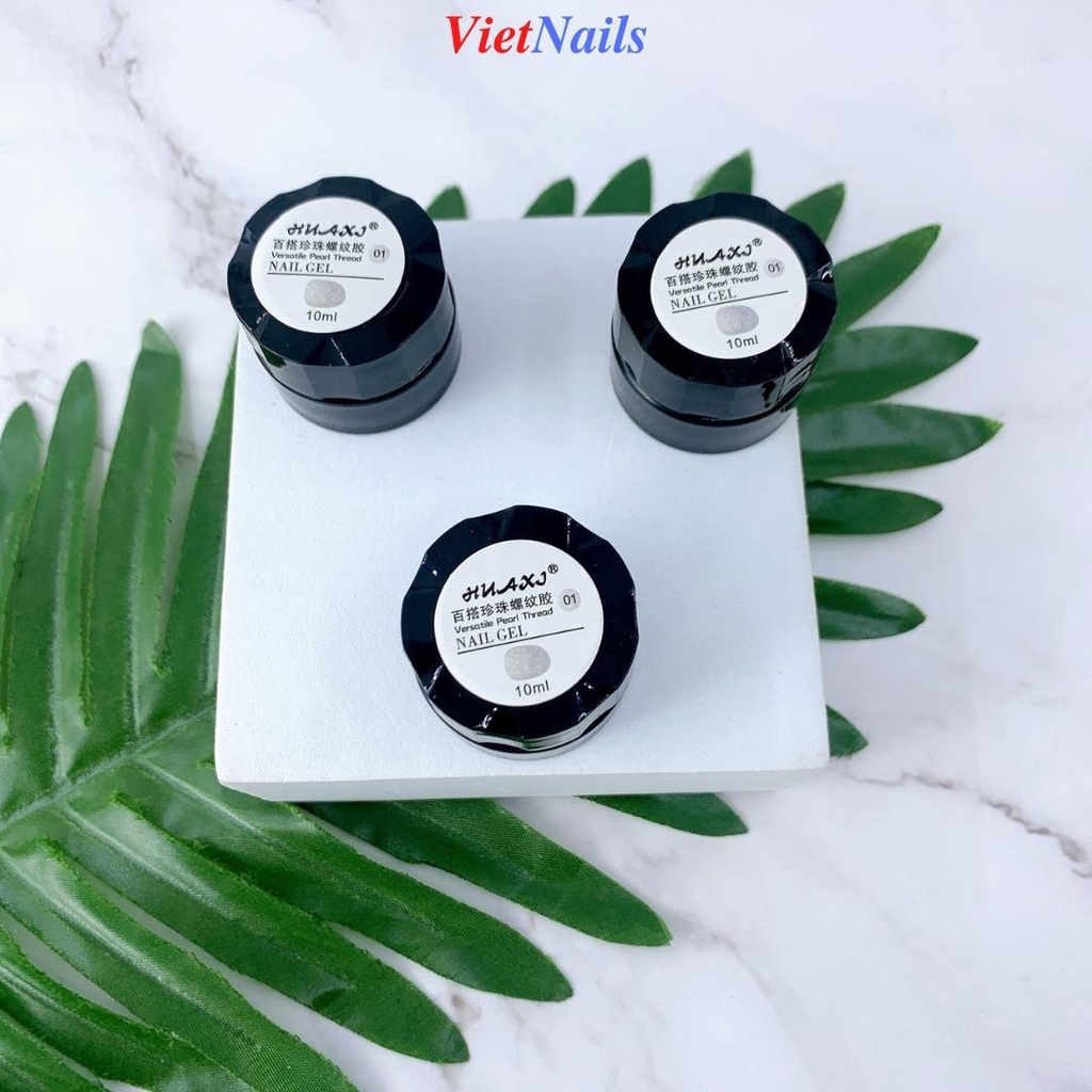 Gel Vẽ Huaxi Ánh Trai Nail - Trang Trí Móng Hũ 10ml