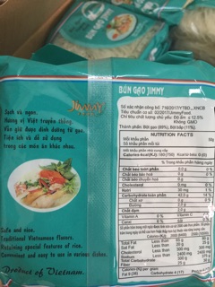 Bún gạo jimmy thùng 16 gói