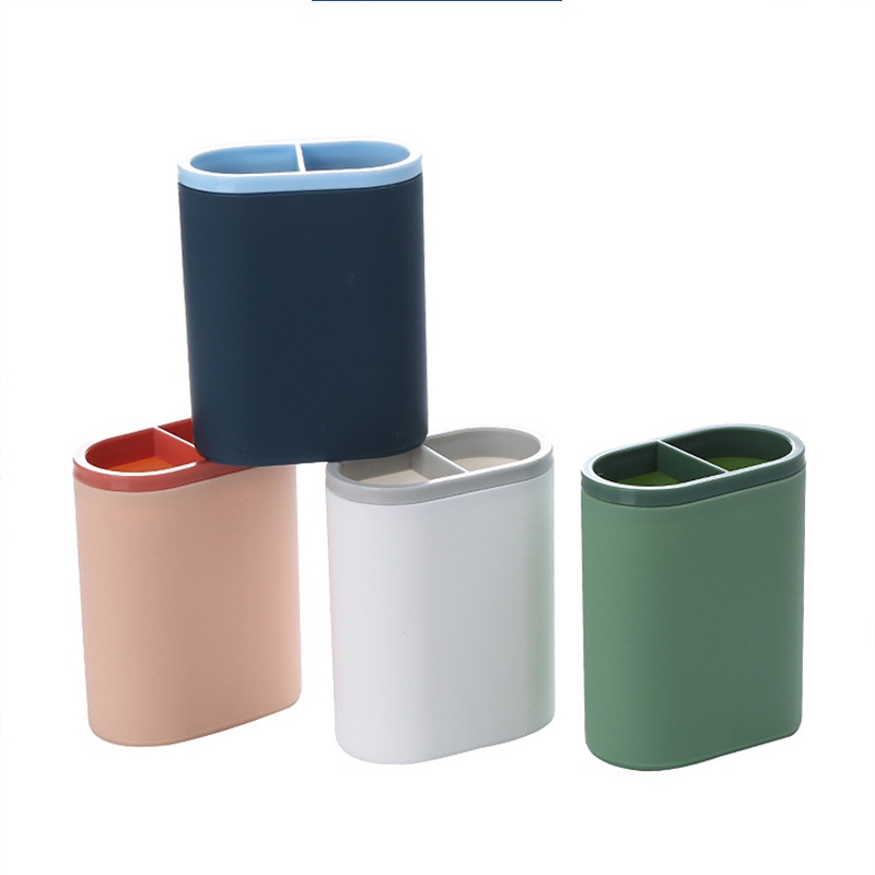 Hộp Đựng Bút Bằng Nhựa 2 Ngăn Dành Cho Lớp Học Vẽ Màu