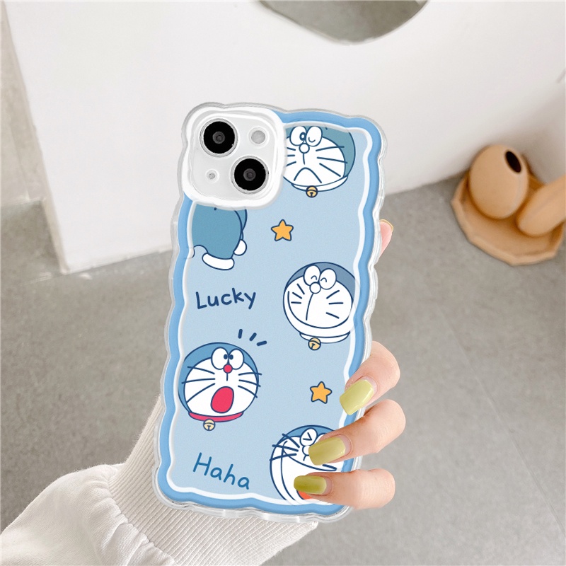 Ốp lưng iphone trong lượn sóng doraemon 6s/6plus/7/7plus/8/8plus/xs/11/12/13/pro/max/plus/promax - Sale Hot V4-10