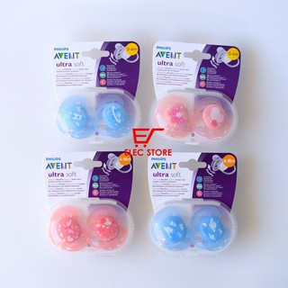 Ty ngậm siêu mềm Ultrasoft Philips AVENT 0-6-18 tháng