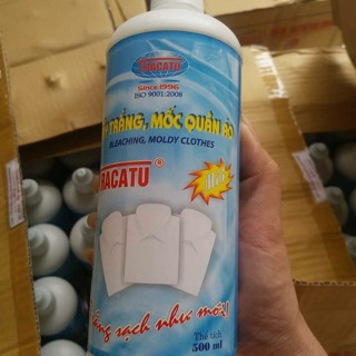 Thuốc tẩy trắng quần áo Tracatu loại to 500ml