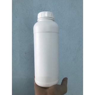 Combo 5 can nhựa 1 lít, nhựa hdpe đựng hóa chất
