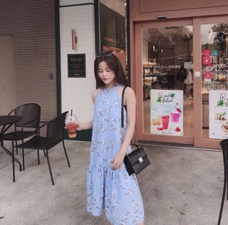 Đầm hoa đuôi cá