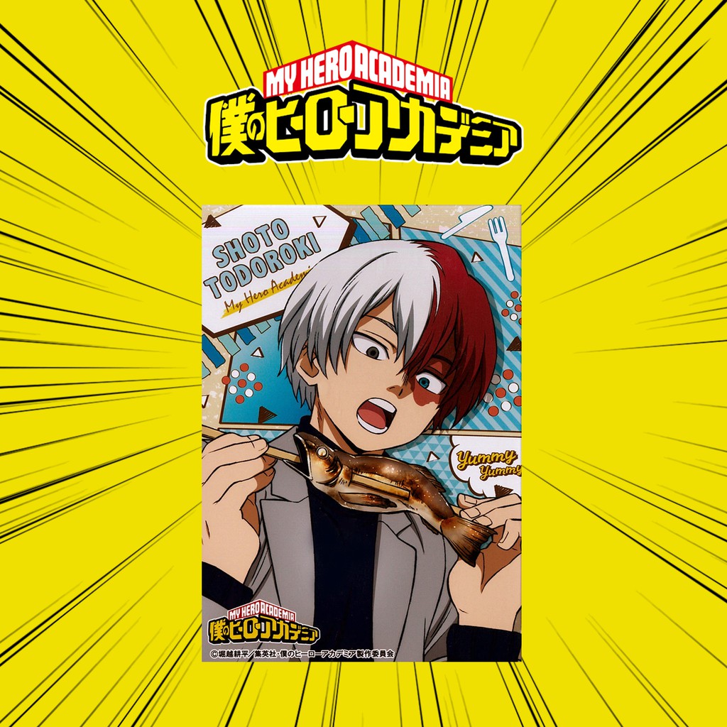 Tấm Postcard giấy 260gsm cao cấp BOKU NO HERO ACADEMIA HỌC VIỆN ANH HÙNG A5 anime chibi ảnh đẹp nhiều mẫu