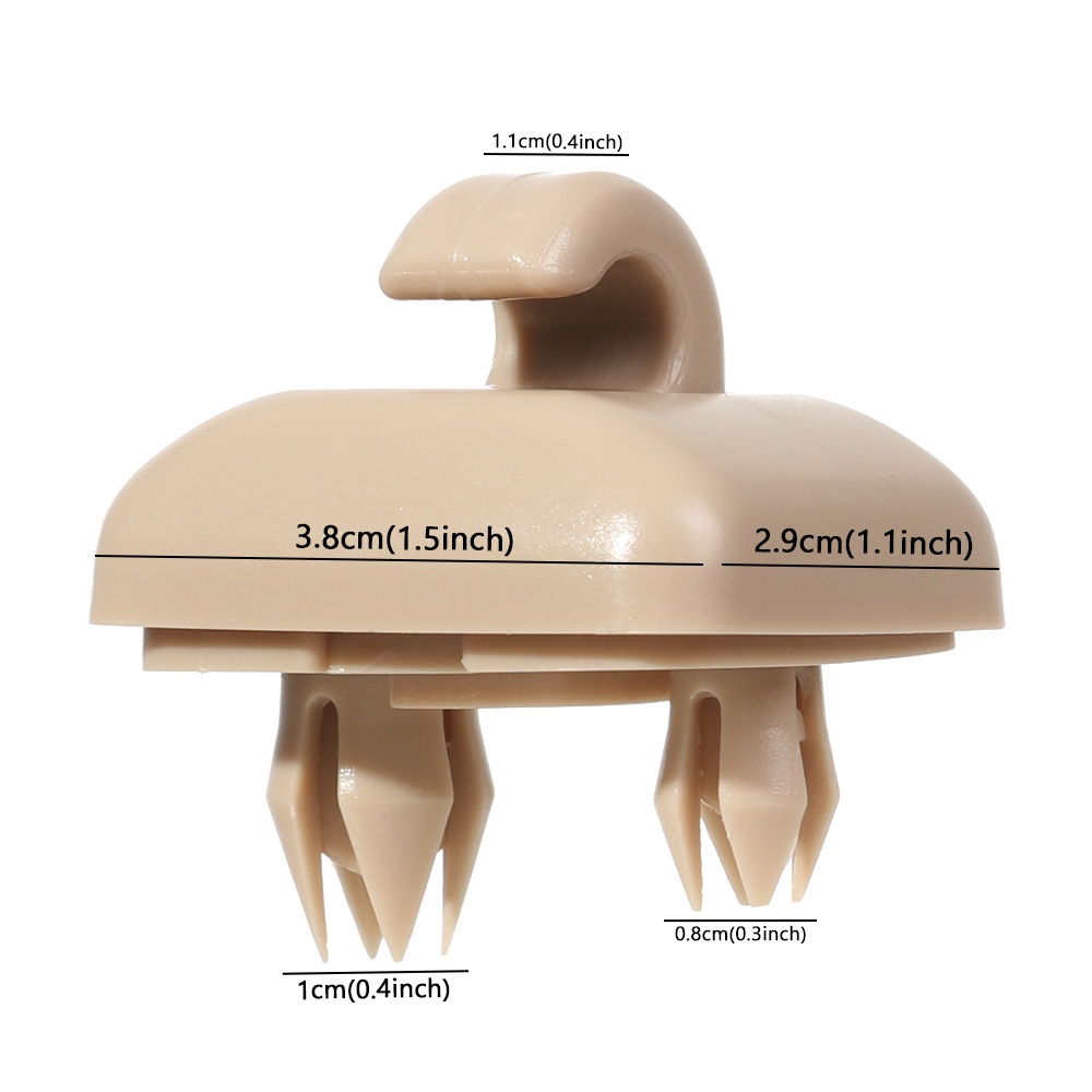 Kẹp gắn tấm che nắng bằng nhựa bền bỉ thay thế cho xe hơi Audi