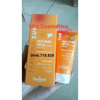 Kem chống nắng kiềm dầu Farmona Sun SPF 50 dành cho da dầu mụn