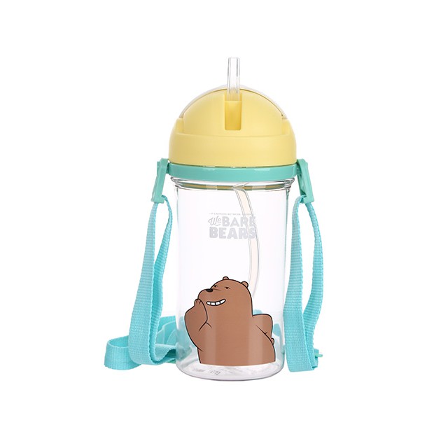 Bình đựng nước We Bare Bears 400ml - Grizzly