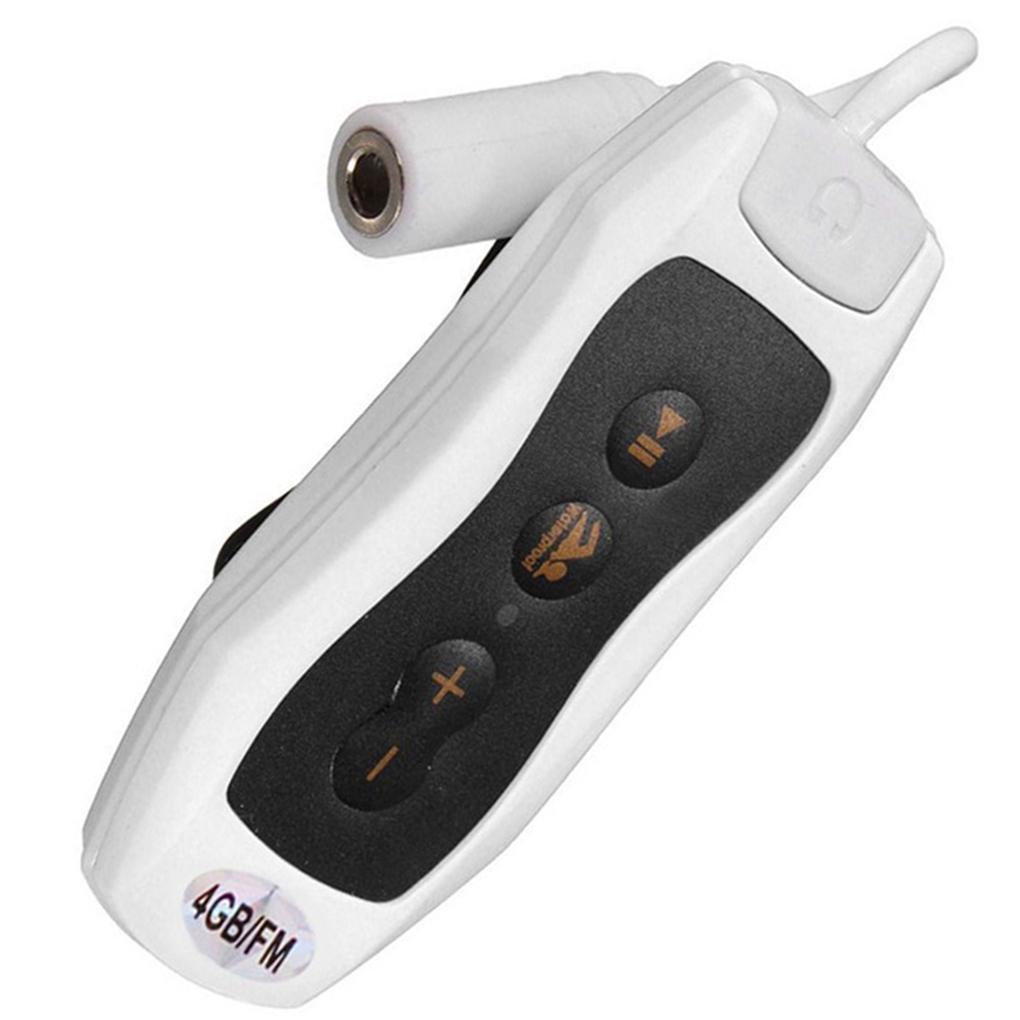 Máy Nghe Nhạc MP3 Mini Chống Thấm Nước IPX8 Vedio 4G / 8G Có Thể Sạc Lại Tiện Dụng