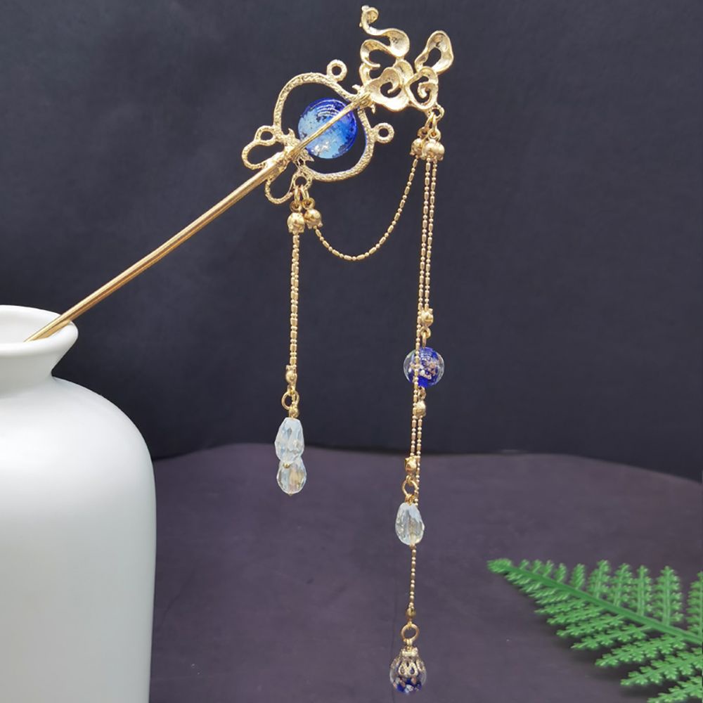 Trâm Cài Tóc Phối Tua Rua Phong Cách Trung Hoa Cổ Điển Cho Nữ