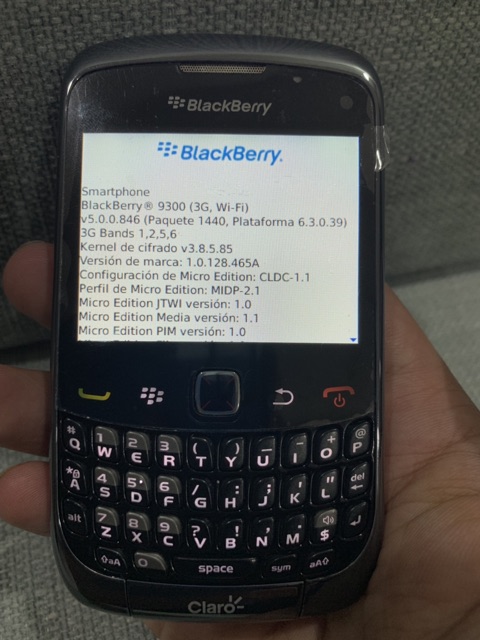 Điện thoại Blackberry 9300 Claro Like new sale