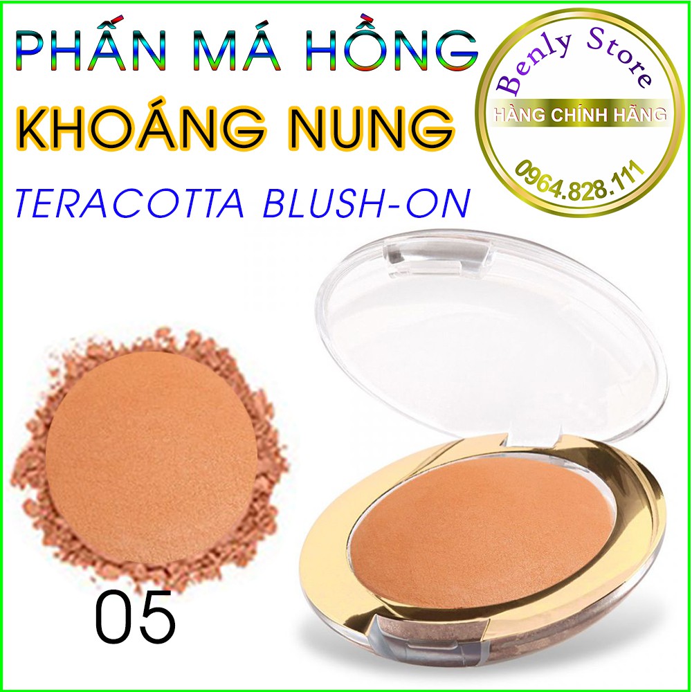 Phấn má hồng khoáng nung- Mềm Mịn Tự Nhiên- Golden rose terracotta blush on | BigBuy360 - bigbuy360.vn