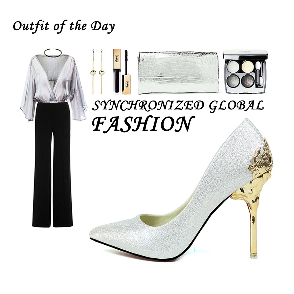 Giày Cao Gót Thời Trang Nhiều Màu Xinh Xắn Cho Nữ