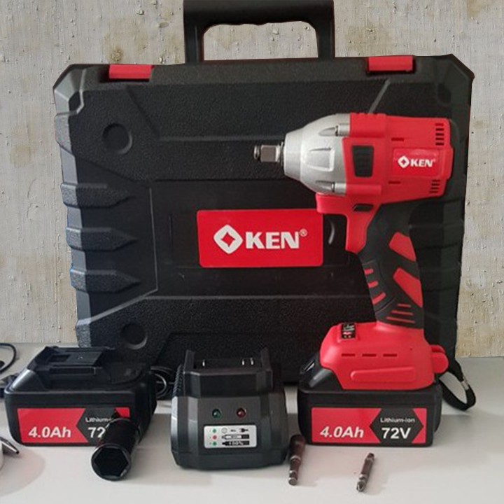 Máy Siết Bulong Không Chổi Than KEN 72V, , Máy Khoan Mở Ốc Vít - Máy siết bu lông