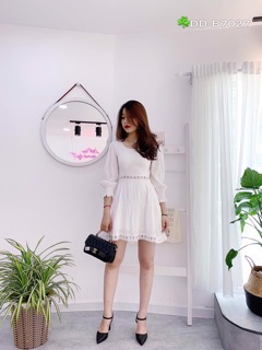 Đầm Voan Đan Dây Sau Lưng