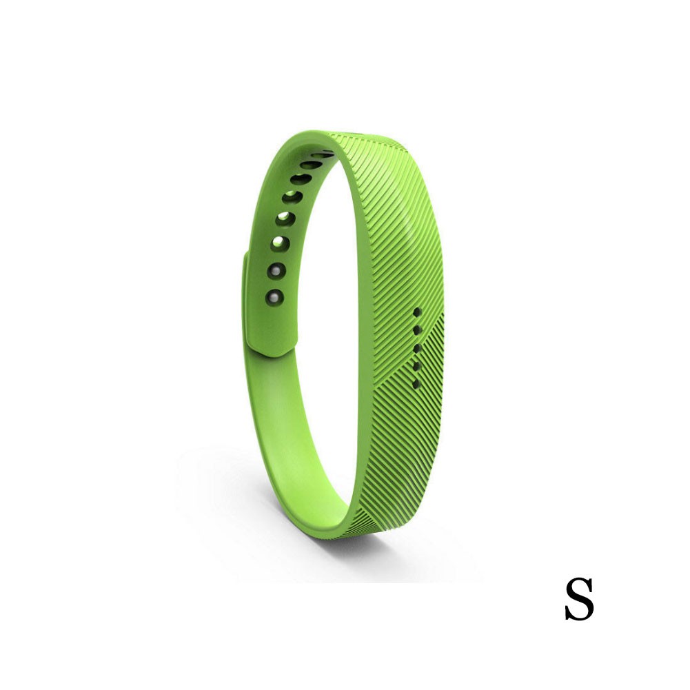 Dây Đeo Thay Thế Silicon Thiết Kế Nhiều Lỗ Thời Trang Cho Fitbit Flex 2