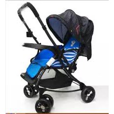 Xe đẩy có bập bênh 720N (màu xanh)