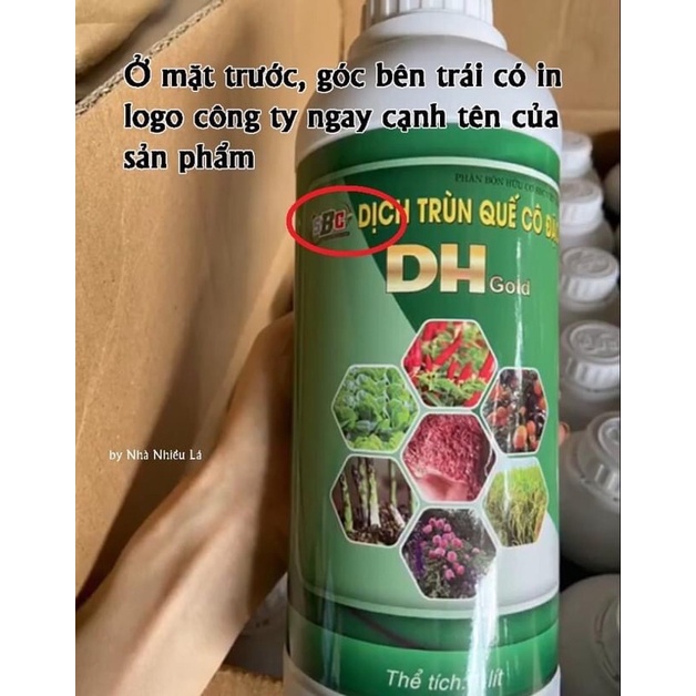 Dịch Trùn Quế Cô Đặc HÀNG THẬT