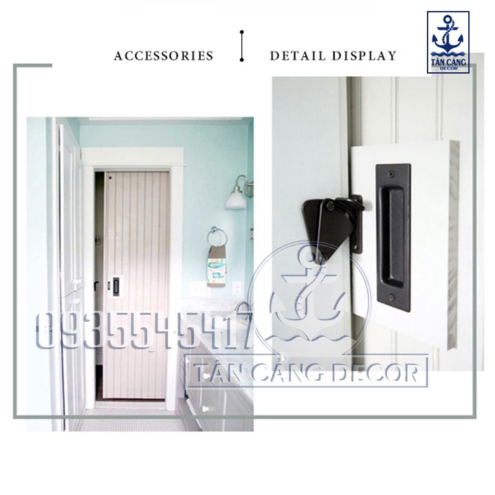 Phụ Kiện Khóa Cửa Barn Door - A050073