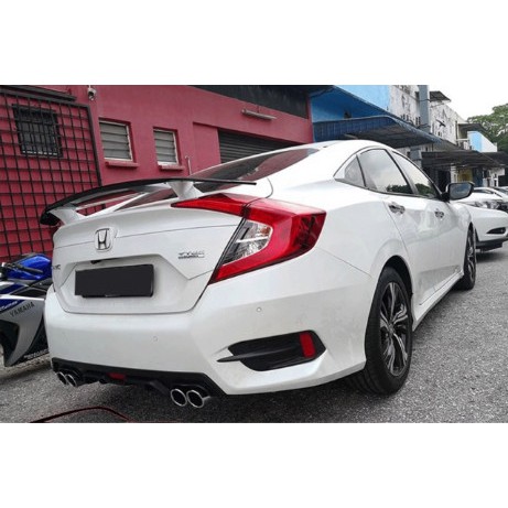 Đuôi gió thể thao có đèn cho honda civic , city