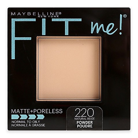 Phấn phủ Fit me Maybelline Kiềm Dầu Mịn Lì Tự Nhiên Matte Poreless Powder Màu 120 / 220 8.5g