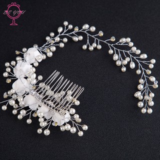 Lược hoa cài tóc cô dâu thời trang