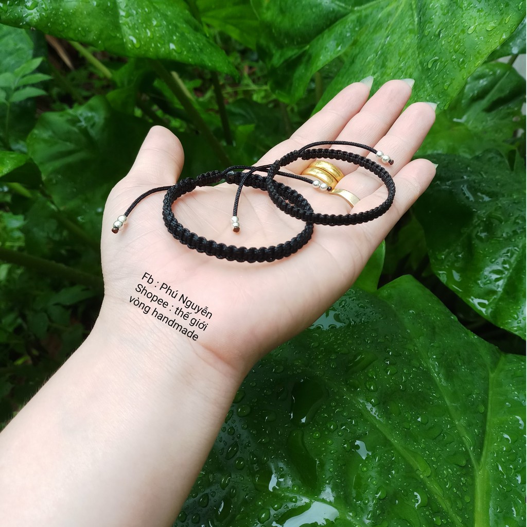 Vòng Đôi Đan Chắc Chắn Tuyệt Đẹp ( Ghi chú size cổ tay )