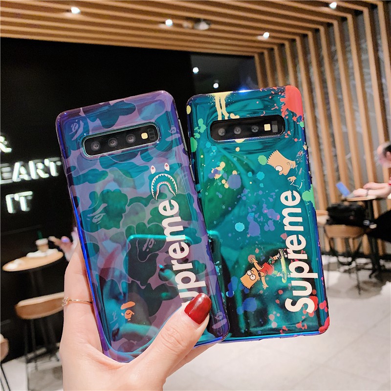 Ốp điện thoại silicon dẻo in hình Supreme cho Samsung Note 10 Note 10+ 5G Pro Plus S10 S10+ S9 S9+ Note9 Note 8 S8 S8+