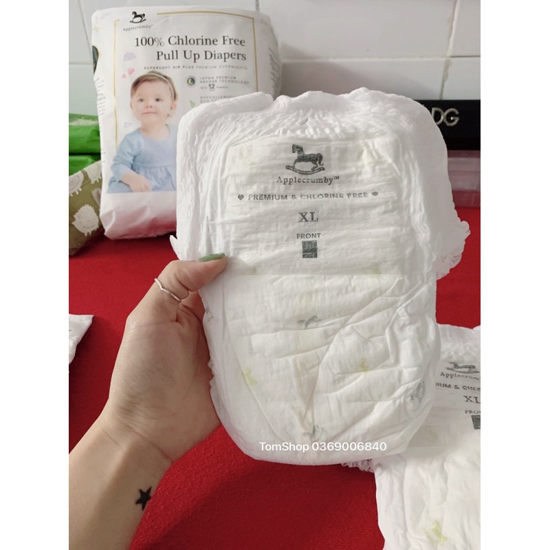 ( TÁCH BỊCH) Miếng bỉm thử Applecrumby Airplus nội địa Malaysia cao cấp NB1/S1/M1/M1/L1/L1/XL1/XXL1