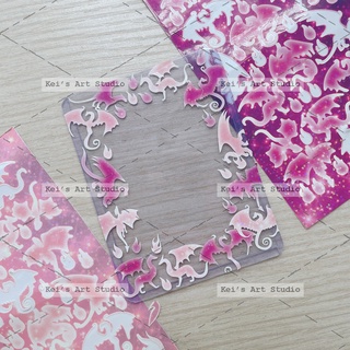 [STICKER TOPLOADER KEI] Mẫu rồng siêu đẹppppppp