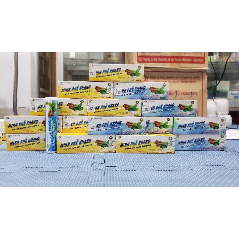 Viên ngậm ho Minh Phế Khang hỗ trợ giảm ho ,đau rát họng,khàn tiếng