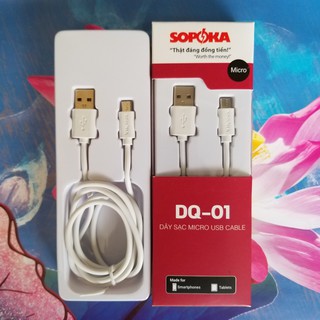 Cáp sạc Iphone và Android chính hãng Sopoka
