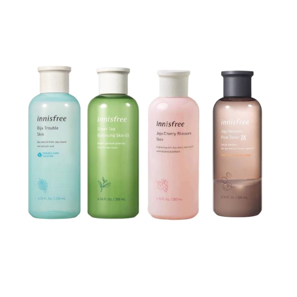 Toner Tro Núi Lửa Innisfree Jeju Volcanic Pore Toner 2X 200ml