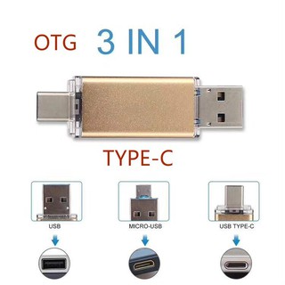 (MớI) Bộ Nhớ USB OTG 64GB-512GB 3 Trong 1 Cho ĐiệN ThoạI android