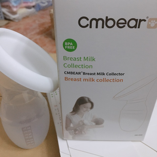 [Mã 267FMCGSALE giảm 8% đơn 500K] Cốc hứng trữ sữa Cmbear cao cấp an toàn tiện lợi cho mẹ