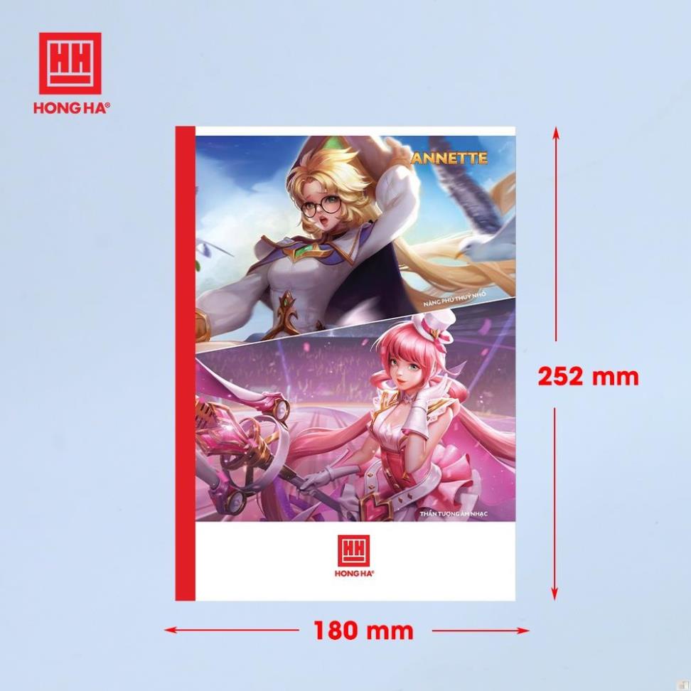 Vở kẻ ngang 120 trang Liên Quân - Hồng Hà 1443 - Hồng Hà