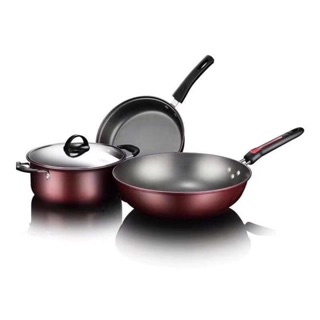 Bộ 3 sét nồi chảo chống dính