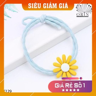 <SALE SỐC> Chun buộc tóc hoa cúc nhiều màu (shopmh59 - shopmm - vmeai)